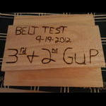 brown belt test 9-19-2012